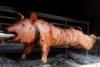 Spiebraten : Spanferkel auf dem Grill