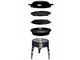 CADAC 6544F BBQ Safari Chef, HP Grill (ohne Stech- Gewindekartusche)