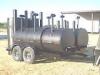 NEW BBQ Pit smoker Charcoal grill concession trailer