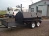 Bbq grill Cooker Rotisserie Smoker NEW 60 40 Combo Hog