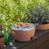 Hot Pot BBQ Grill und Pflanztopf in einem von black blum