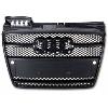 FK Audi A4 B7 04-08 black debadged badgeless grill with park sen [FKSG33006-2]